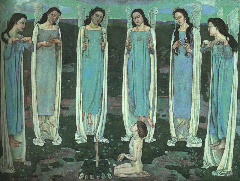Ferdinand Hodler The Chosen One China oil painting art